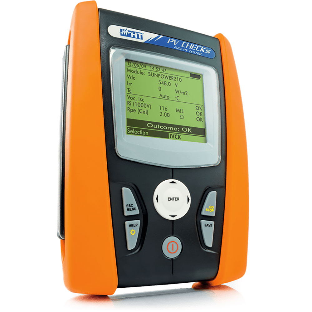 PV-215 Multifunction device for commissioning tests on PV systems