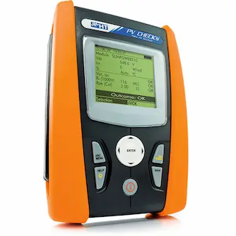 Solar test device
