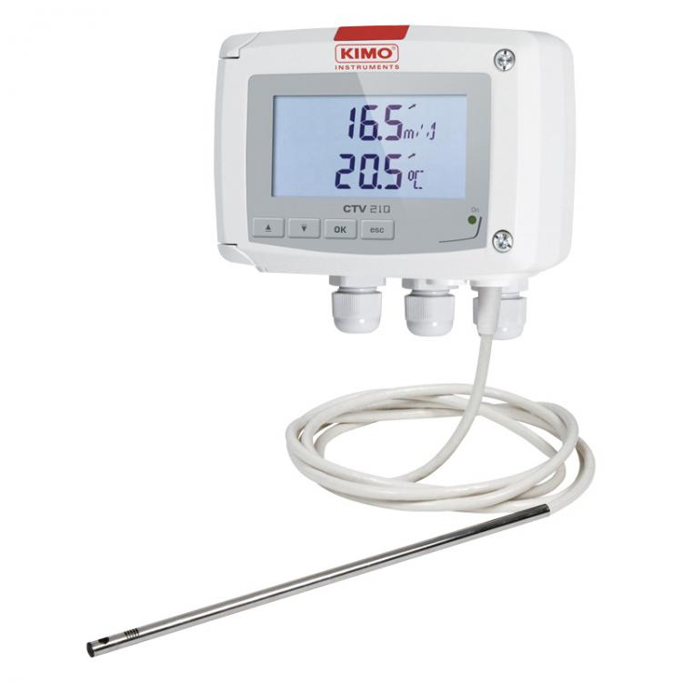 CTV 210-R Air velocity and temperature sensor