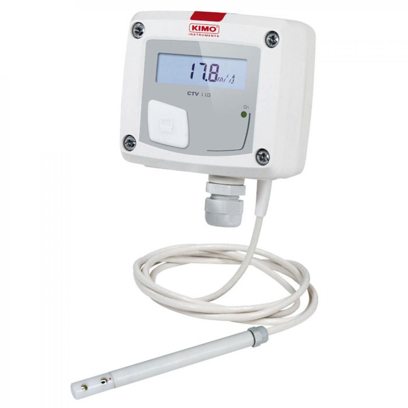 CTV 110 Temperature and air velocity transmitter