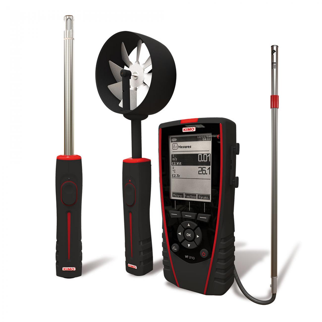VT 210 Thermo-hygrometer-anemomete