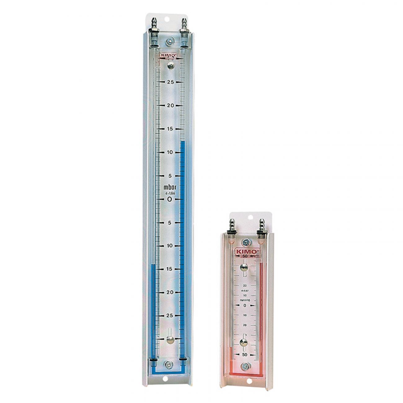 LU Series Vertical Liquid Column Manometers