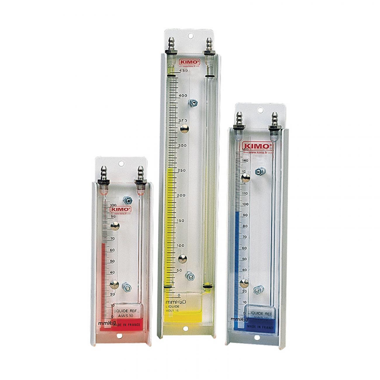 TJ Series Vertical Liquid Column Manometers