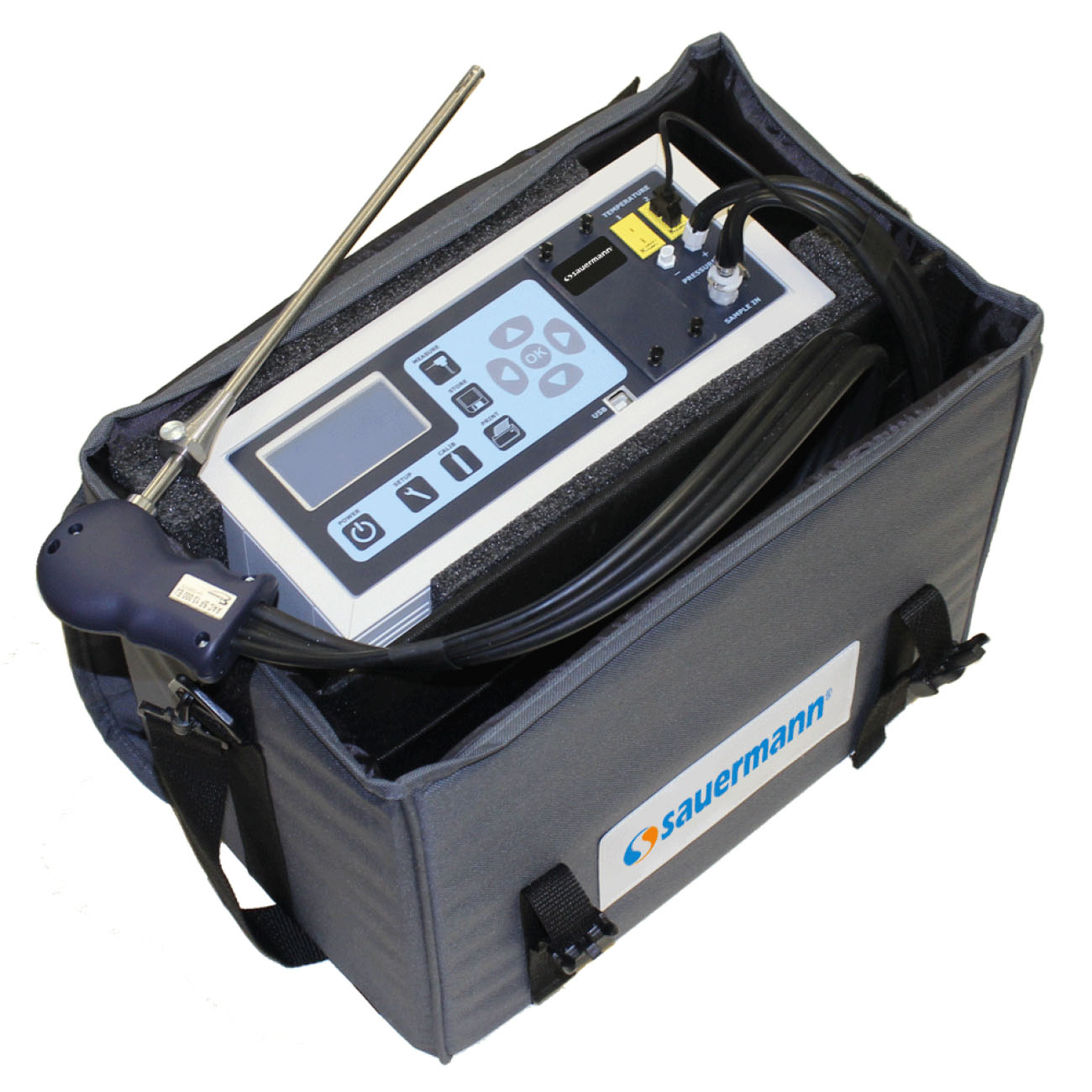 Si-CA?8500 Portable Industrial Combustion Flue Gas & Emissions Analyzer