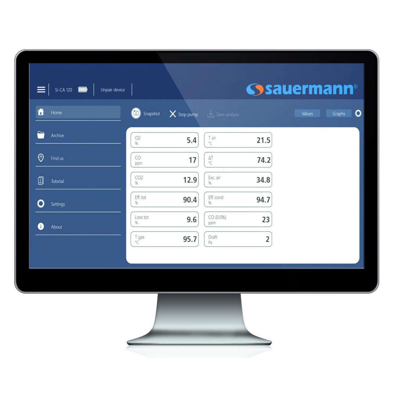 Si-CA PC Software