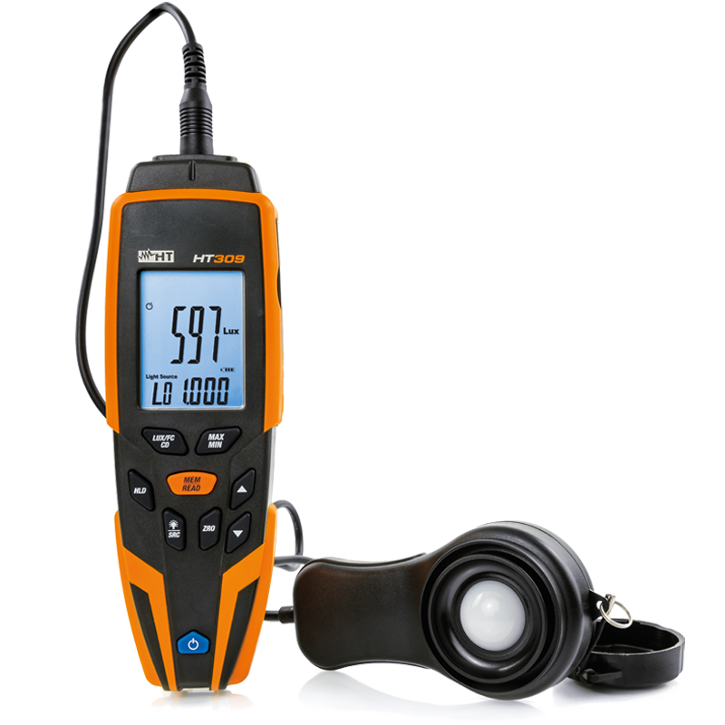 HT309 - Handheld digital LED-light lux meter