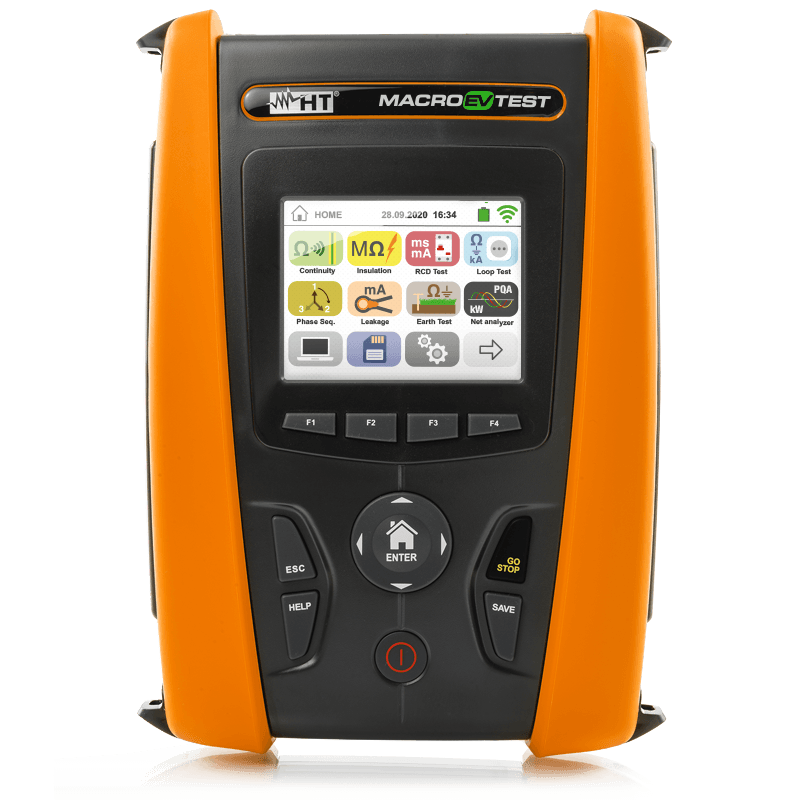 MACROEVTEST Tool for checking electric vehicle charging stations and electrical safety