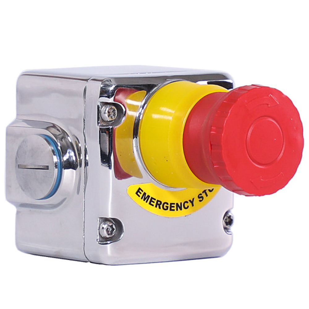 ES-SS Stainless Steel Emergency Stop (3-Pole)