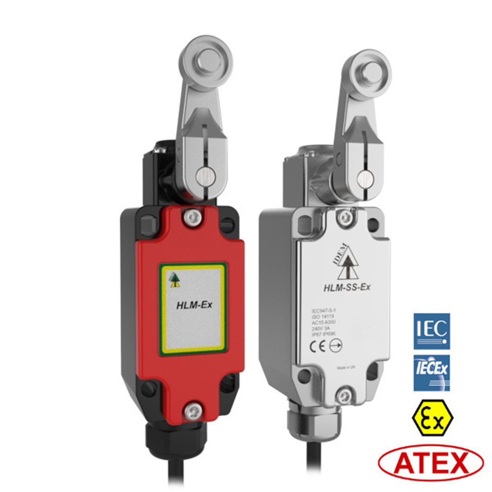 HLM-SRL-Ex Explosion Proof Limit Switch with Short Roller Lever