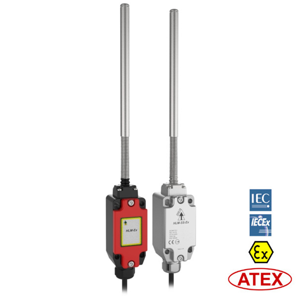 HLM-TSL-Ex Explosion Proof Limit Switch with Adjustable Telescopic Roller Lever