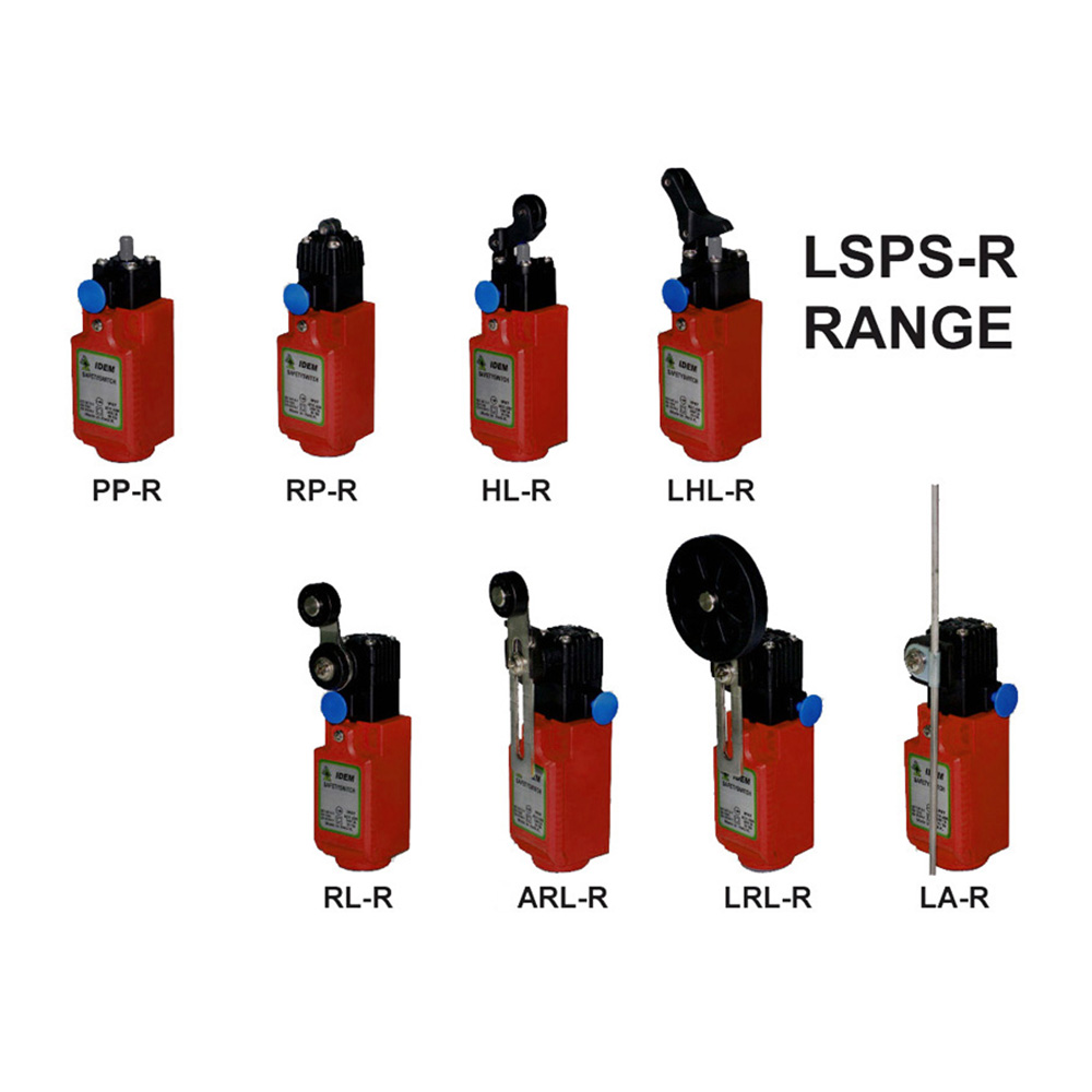 LSPS-R: Safety Limit Switches with Reset (Plastic Body)