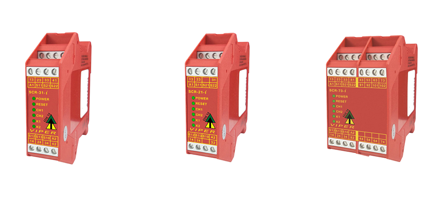 Viper Safety Relays with Added Diagnostics (Next Generation)