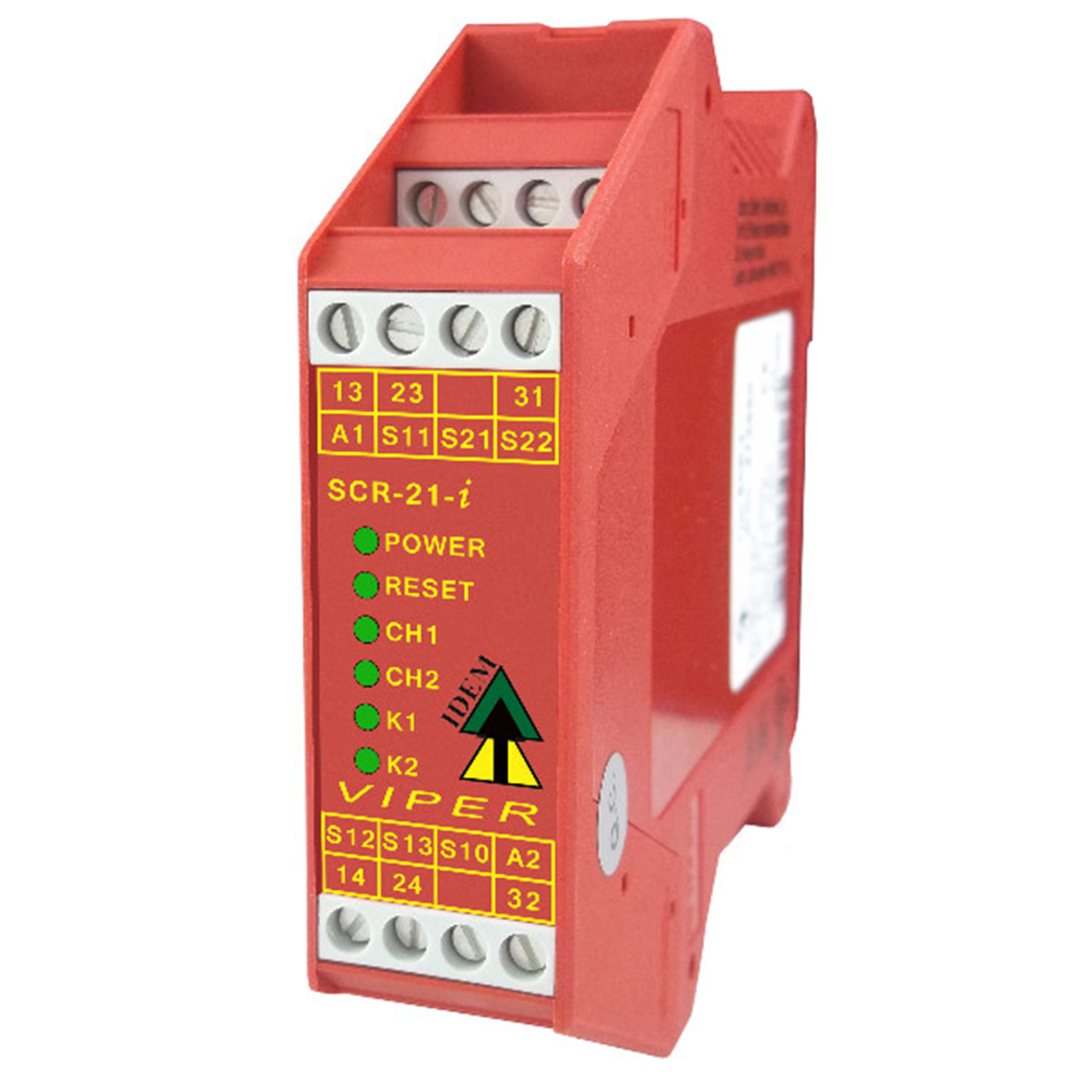 VIPER SCR-21-i Safety Relay with Added Diagnostics