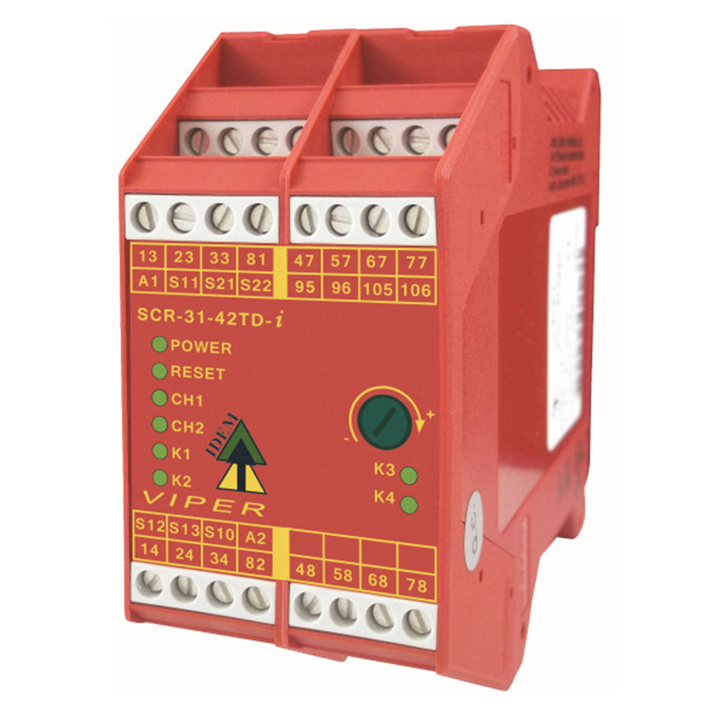 VIPER SCR-31-42TD-i Safety Relay with Time Delay