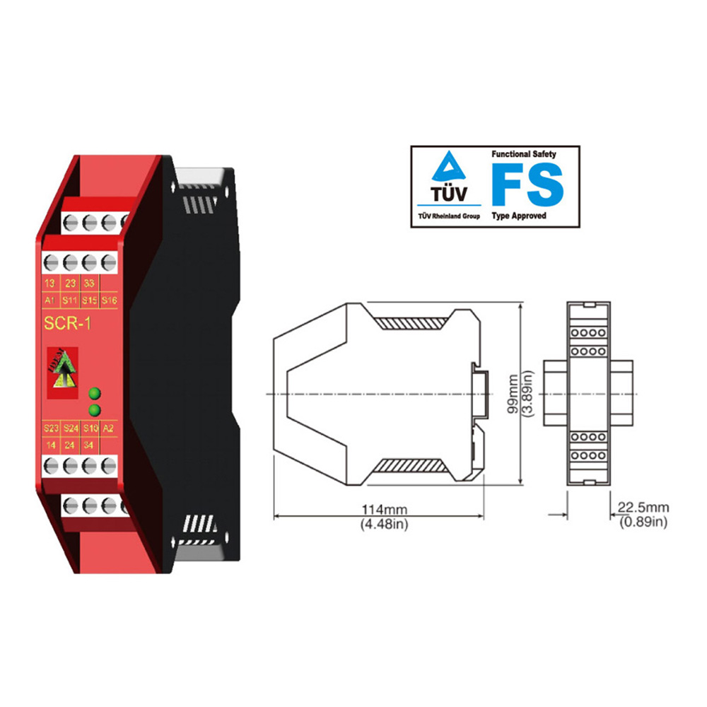 SCR-1: Safety Monitoring Relay