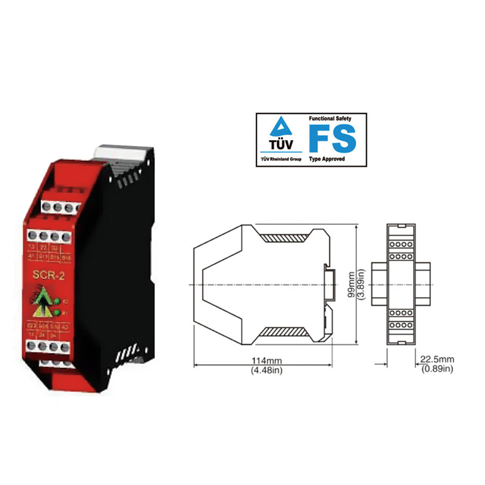 SCR-2: Safety Monitoring Relay