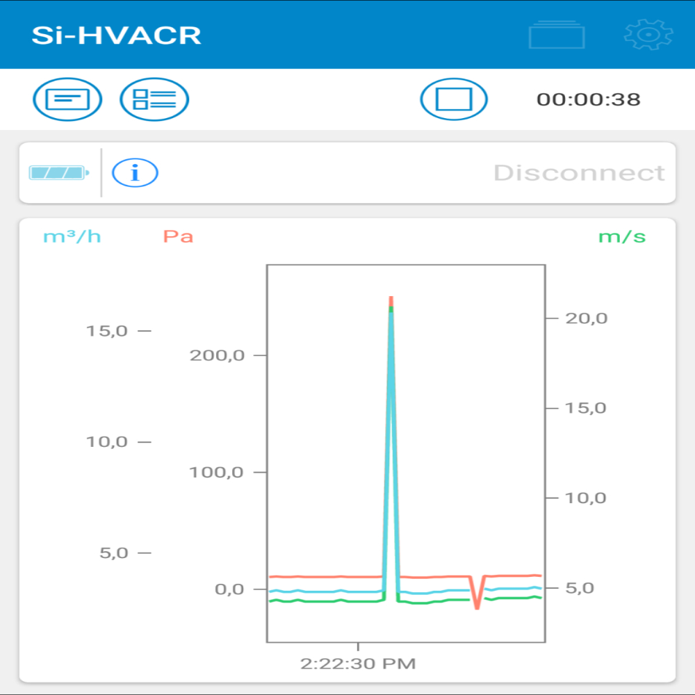 Si-HVACR Measurement Mobile App