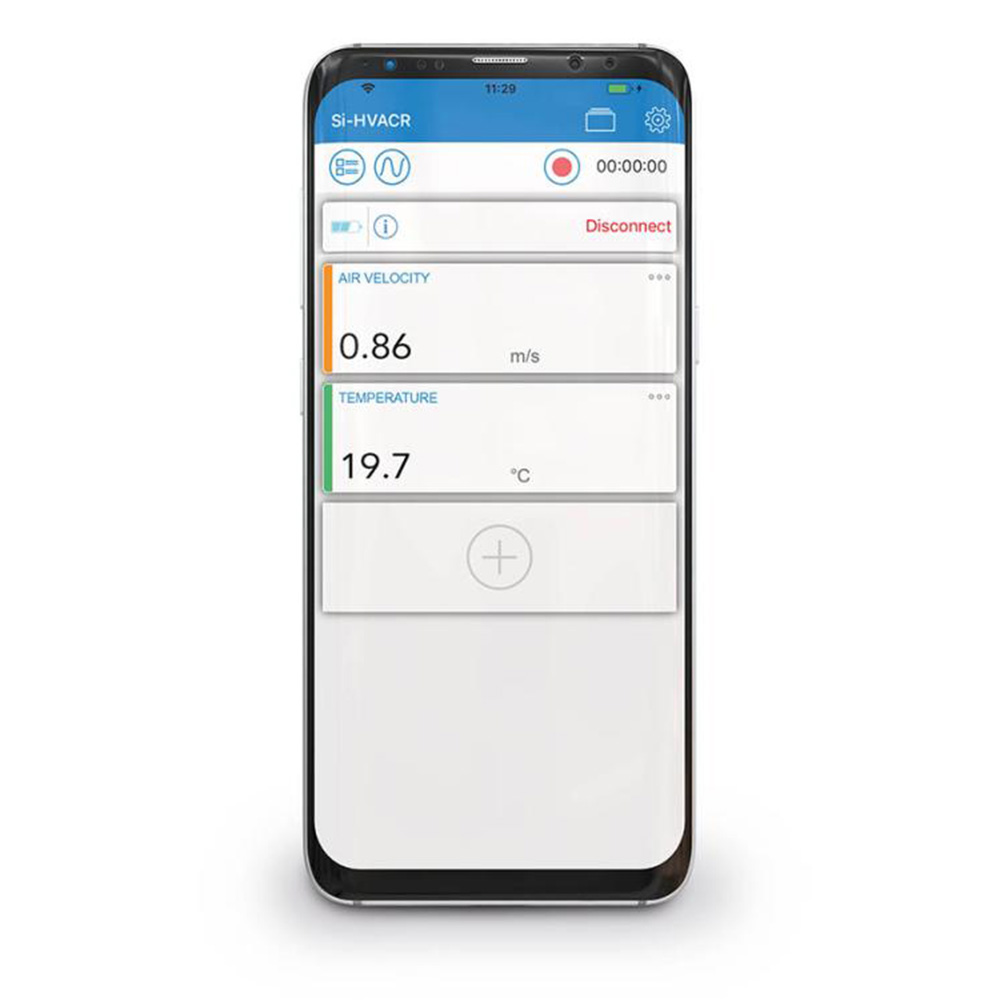 Si-HVACR Measurement Mobile App