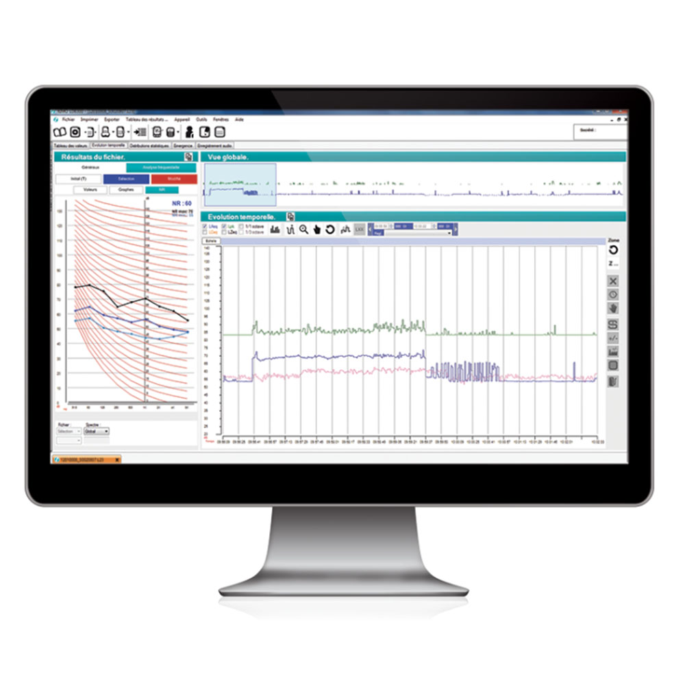 LDB300 Data processing software for sound level meters