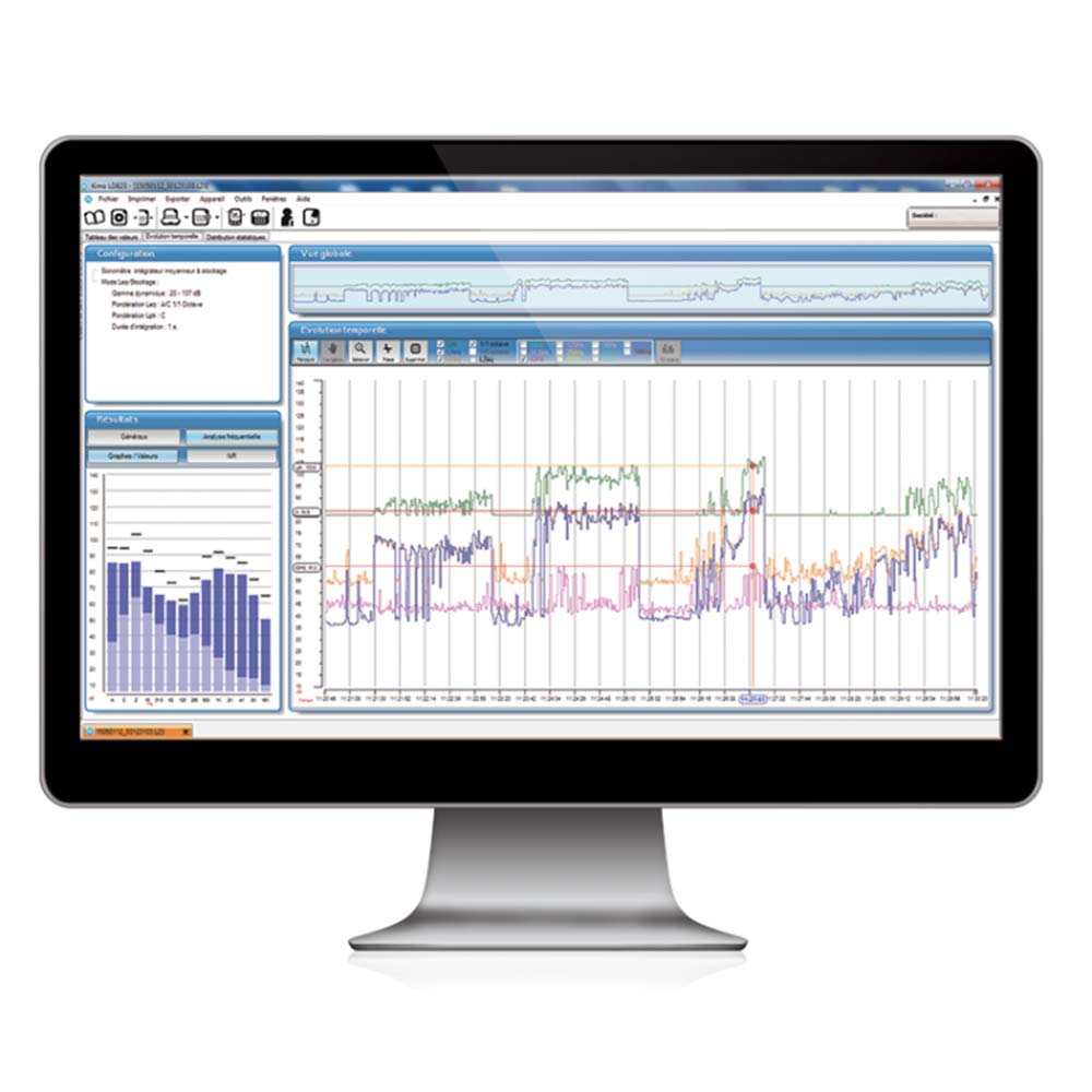 LDB 23 Data processing software for sound level meters