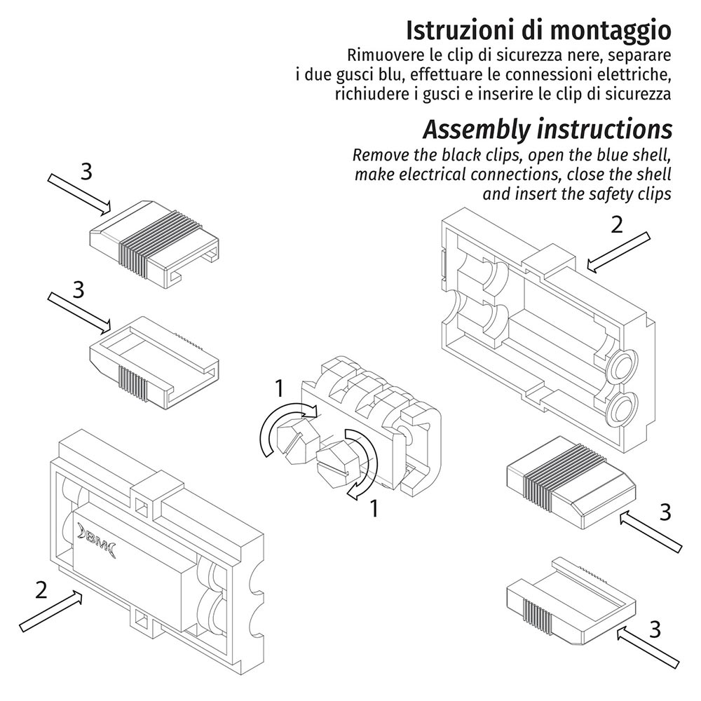 INDIRECT CLAMPING TERMINAL BLOCK · TWIN BLOCK