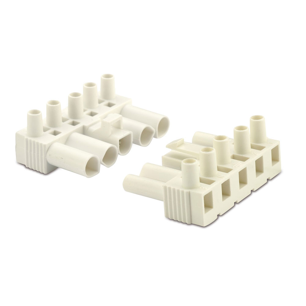 POLARIZED PLUG TERMINALS · 5-WAY CONNECTORS · M905 SERIES