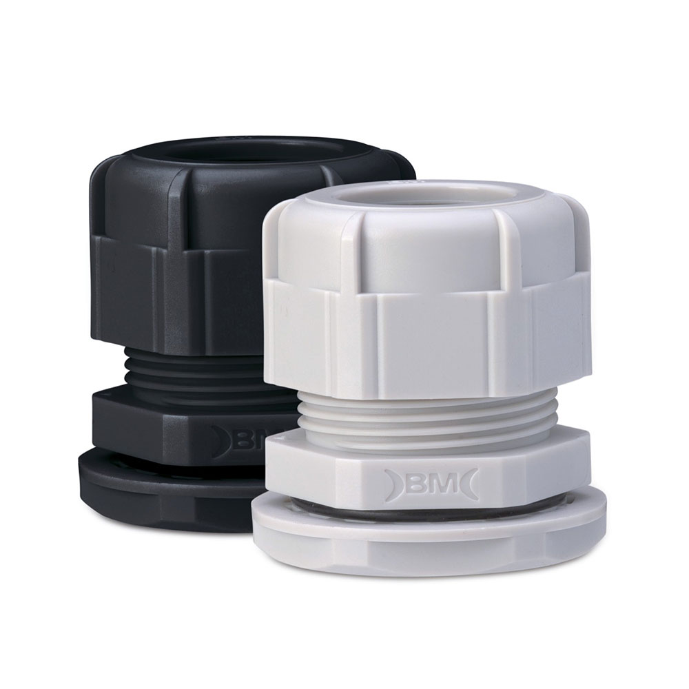 NYLON CABLE GLANDS · METRIC THREAD · IP68 · WITH LOCKNUT