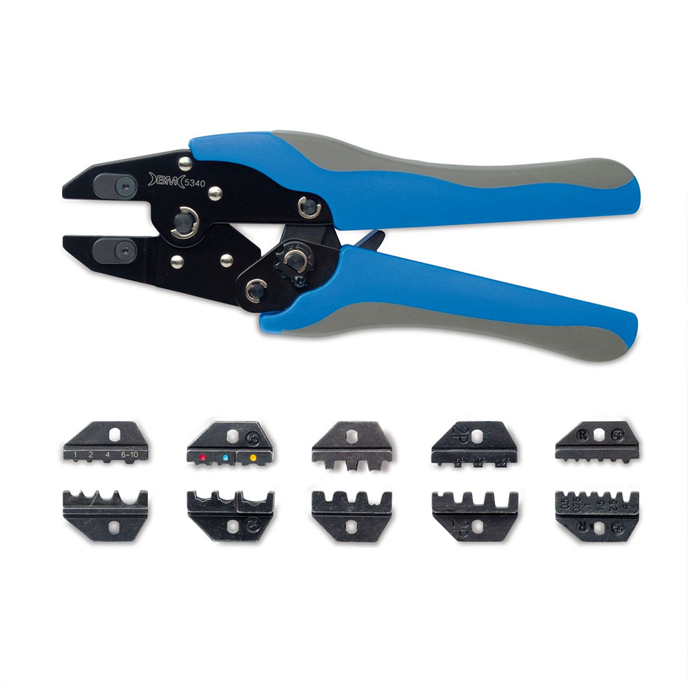 KIT · AUTOMATIC CRIMPING TOOL + 5 DIES