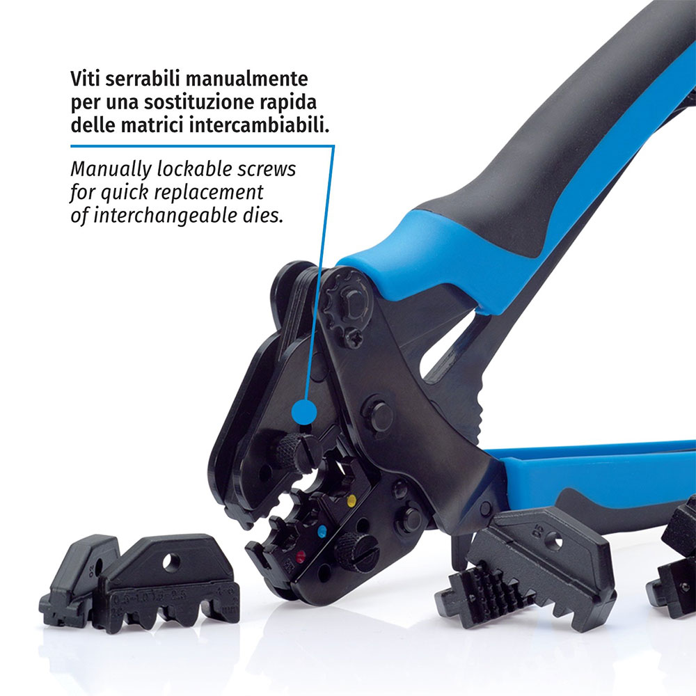 KIT · CRIMPAR CRIMPING TOOL + 5 DIES