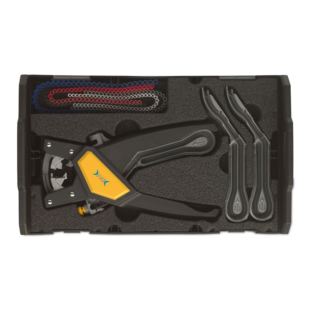 CRIMPING TOOL · FOR END-SLEEVE TERMINALS IN A STRAP