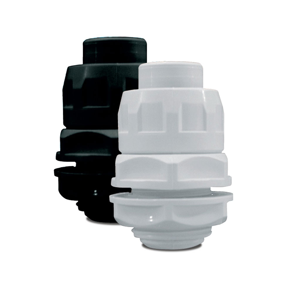 IP65 ACCESSORIES FOR SPIRAL CONDUITS · SWIVEL FITTING · METRIC THREAD · RGM/RGMN