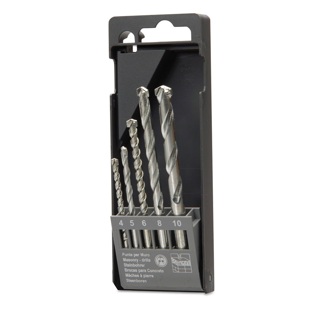 DRILL BITS · 5 PCS SET · DIN 8039 MASONRY