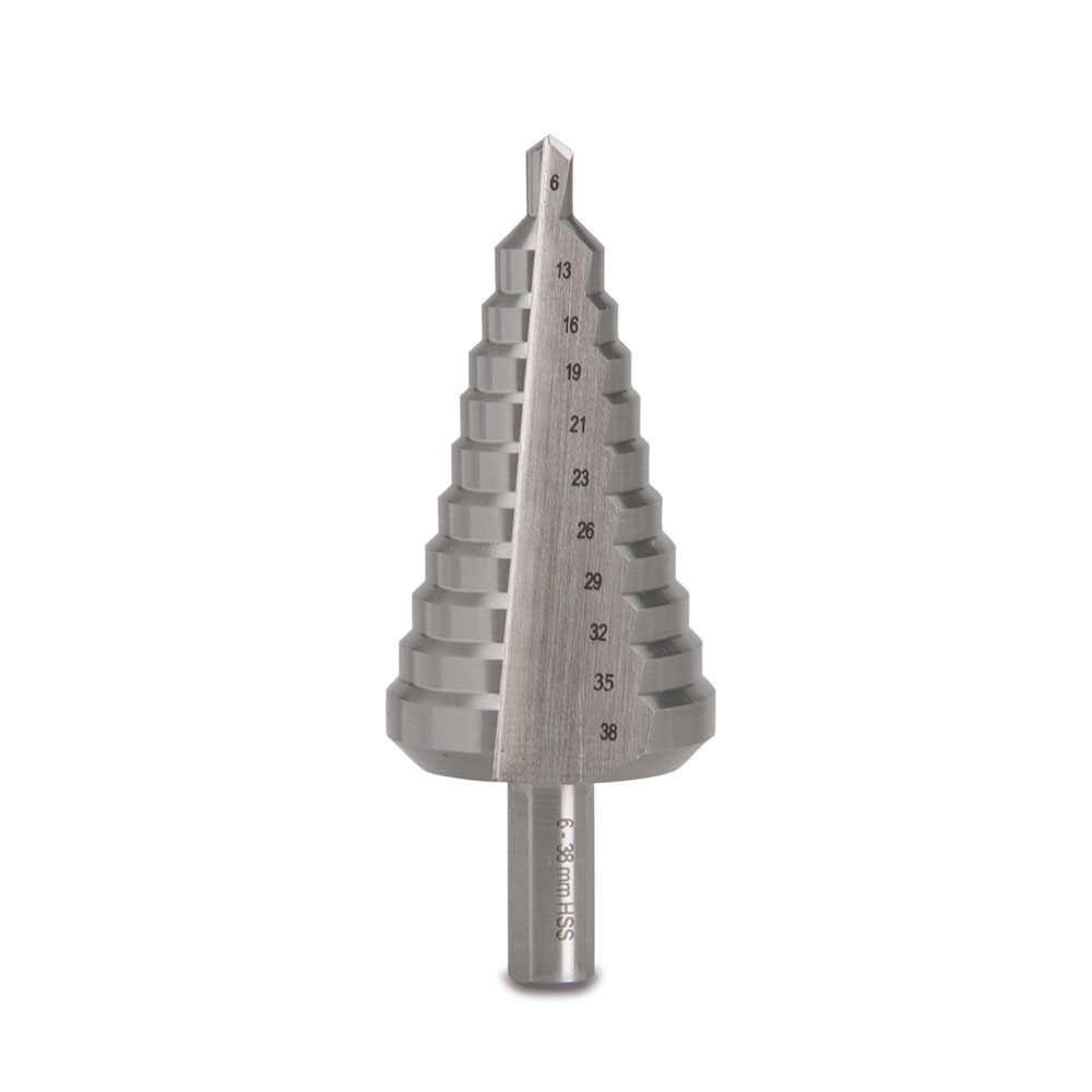 STEP DRILL BIT · HSS · FOR PG THREADS