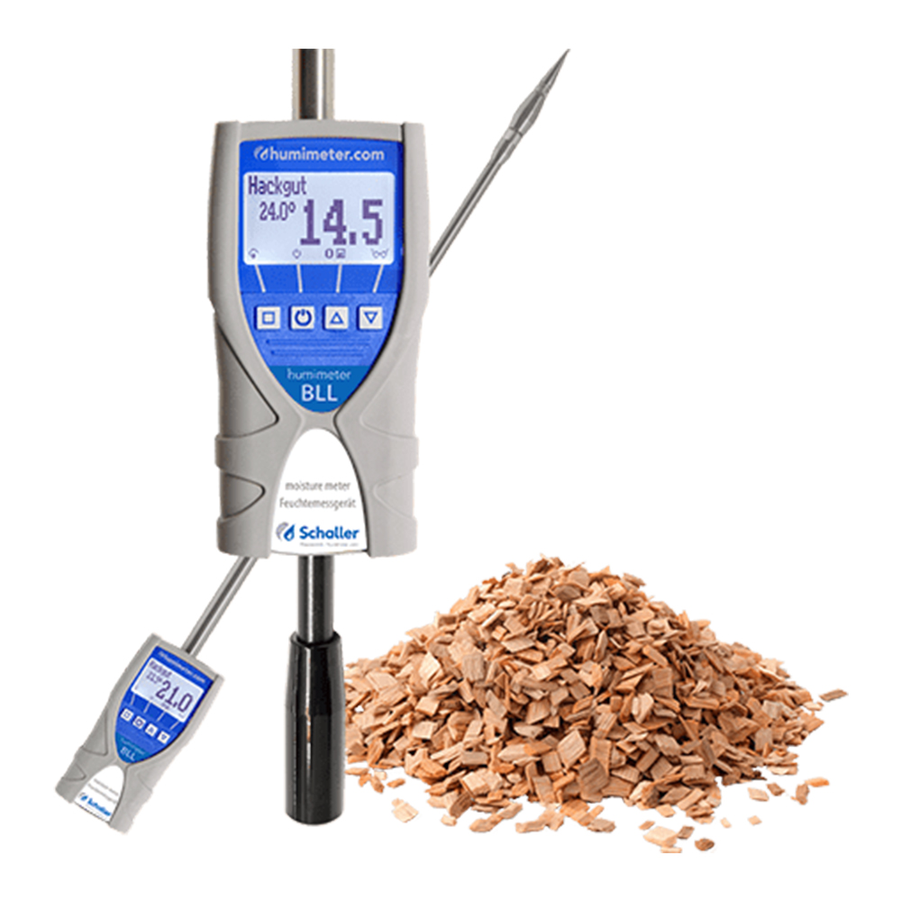 humimeter BLL wood chip moisture meter