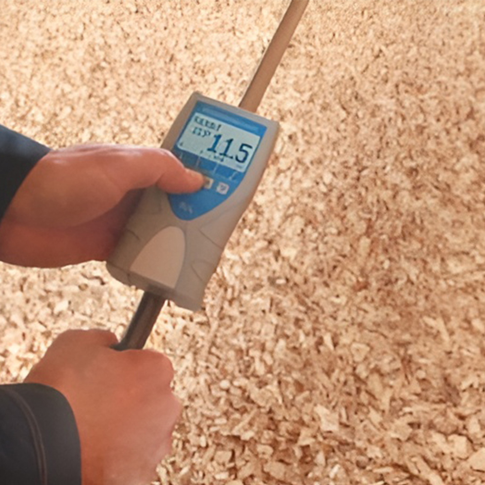 humimeter BLL wood chip moisture meter