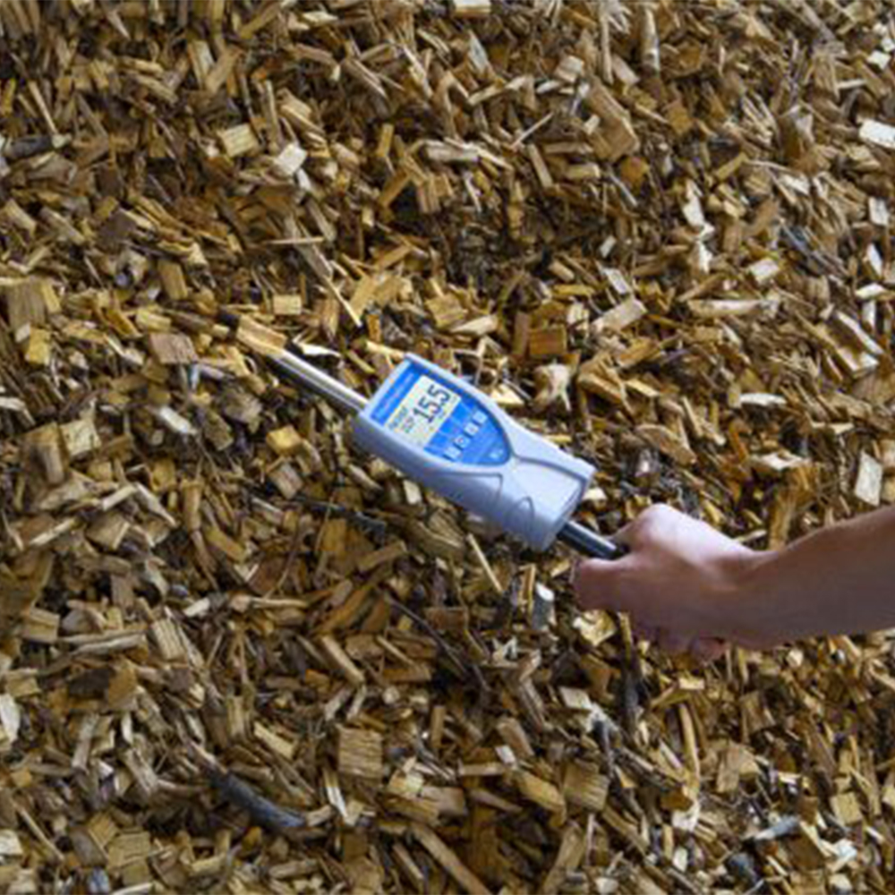 humimeter BLL wood chip moisture meter