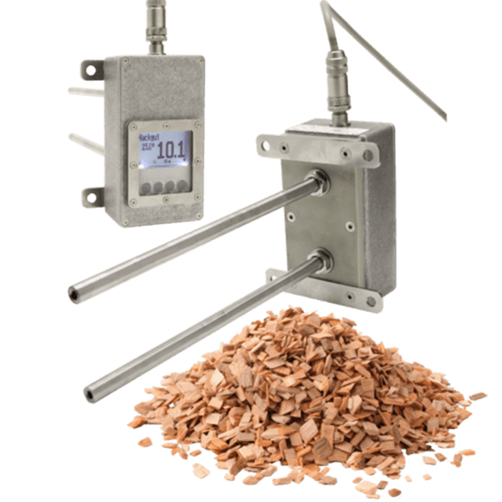 Universal material moisture transmitter