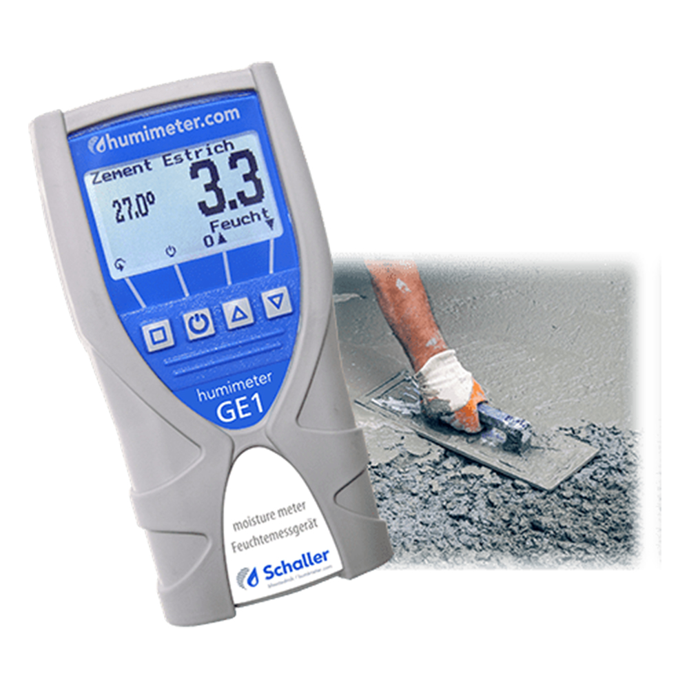 humimeter GE1 screed and concrete moisture meter