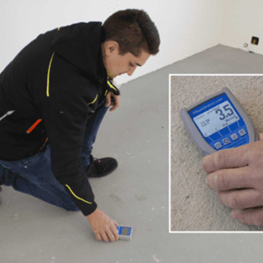 humimeter GE1 screed and concrete moisture meter