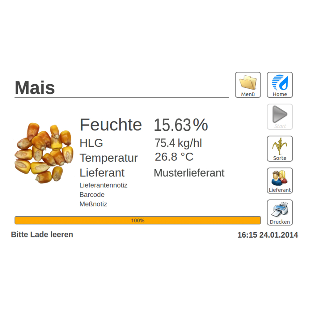 FSA Grain moisture meter with type approval for Austria