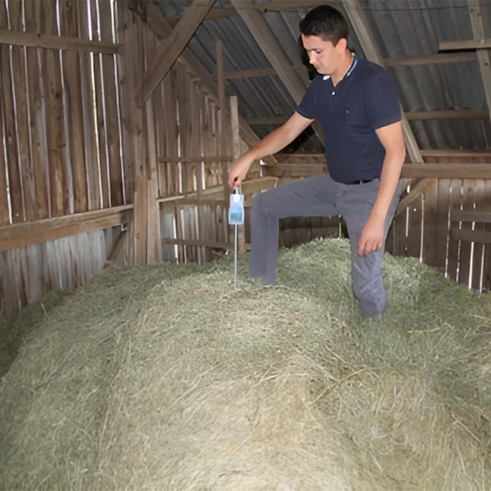 humimeter FLS moisture and temperature hay probe