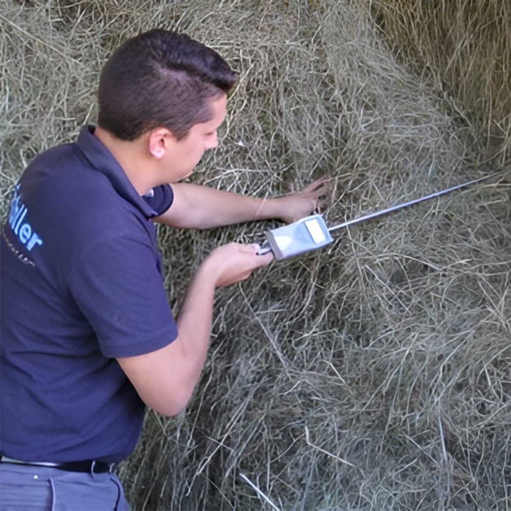 humimeter FLS moisture and temperature hay probe