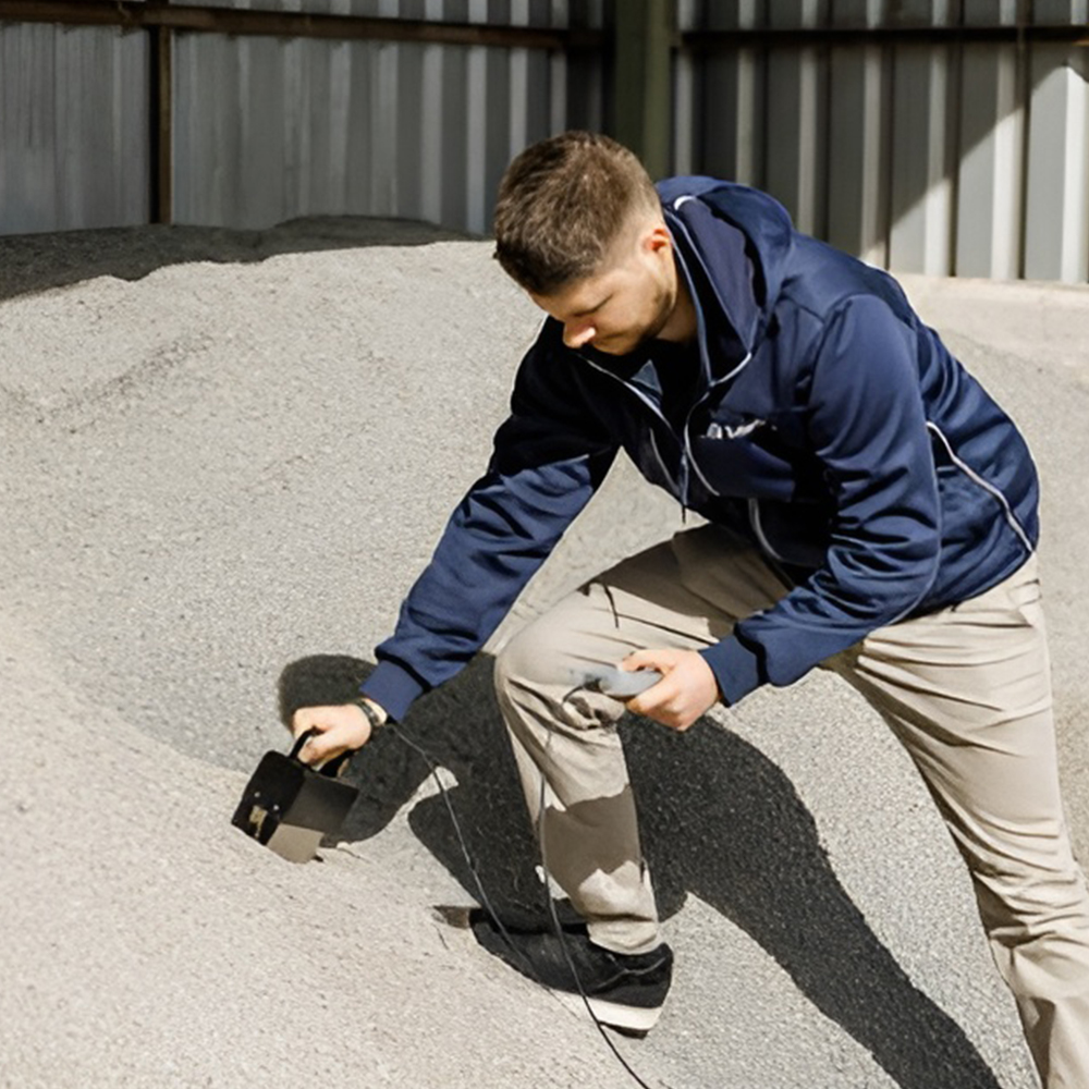 humimeter SG1 bulk material and powder moisture meter