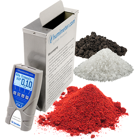 humimeter FS4.2 Material moisture meter for granules, sewage sludge granules, road salt and table salt