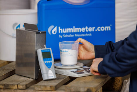 humimeter FS4.2 Material moisture meter for granules, sewage sludge granules, road salt and table salt