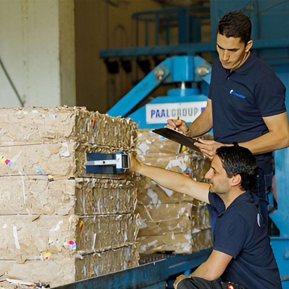 humimeter RP6 waste paper moisture meter