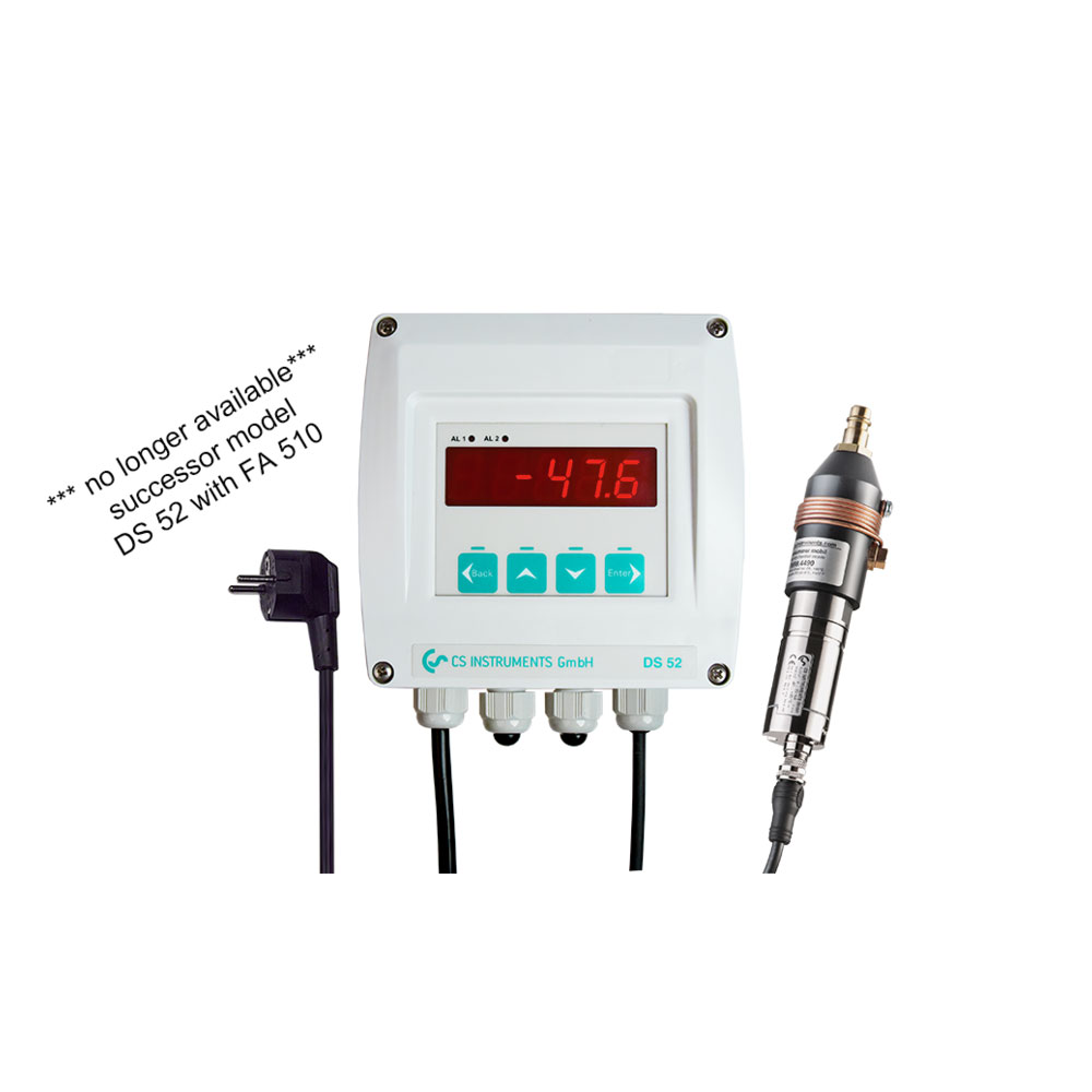 Dew point measurement DS 52-set for adsorption dryers.