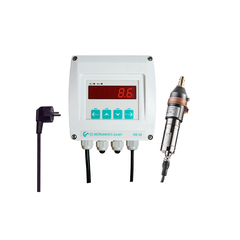 Dew point measurement DS 52-set for refrigeration dryers