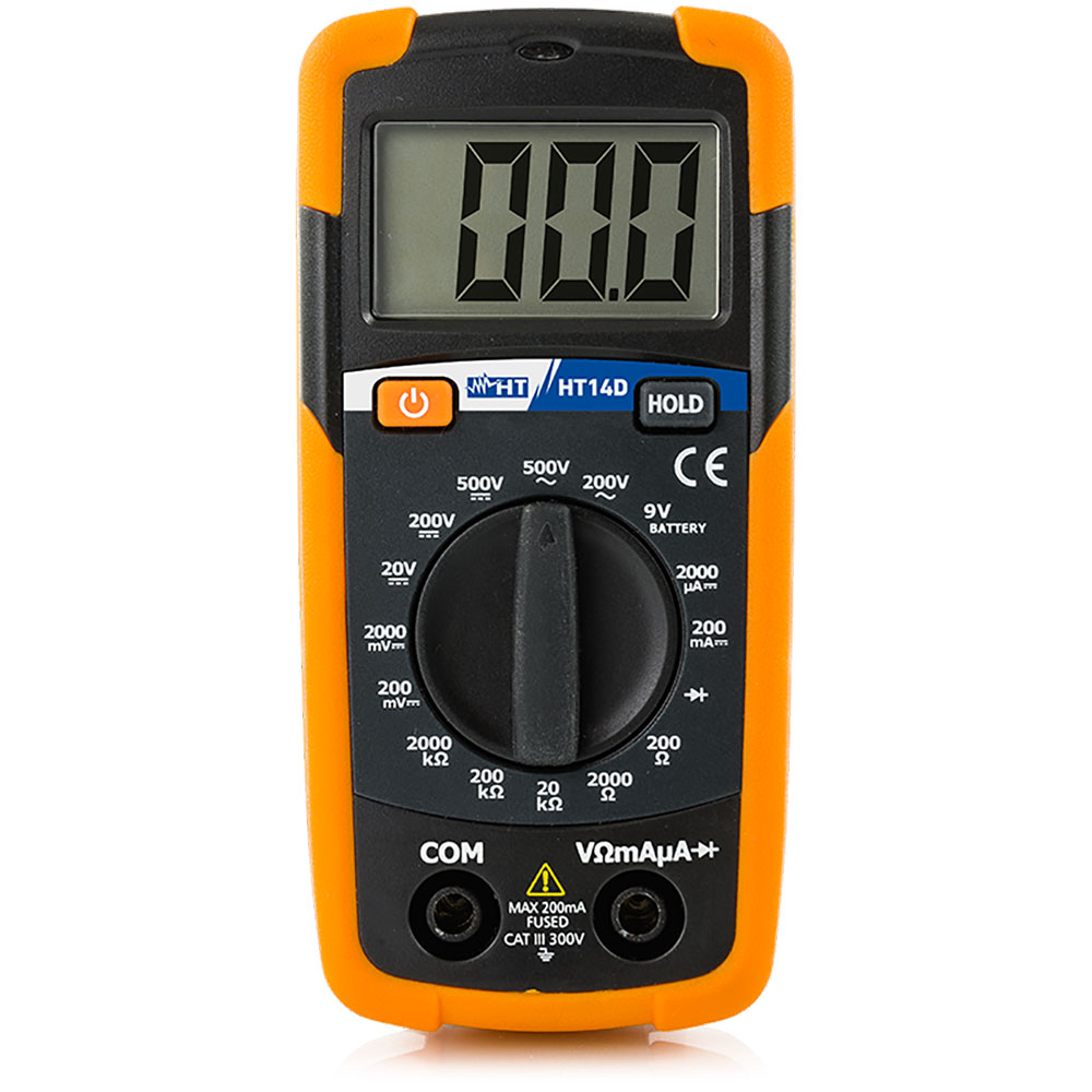 HT14D - Pocket digital multimeter