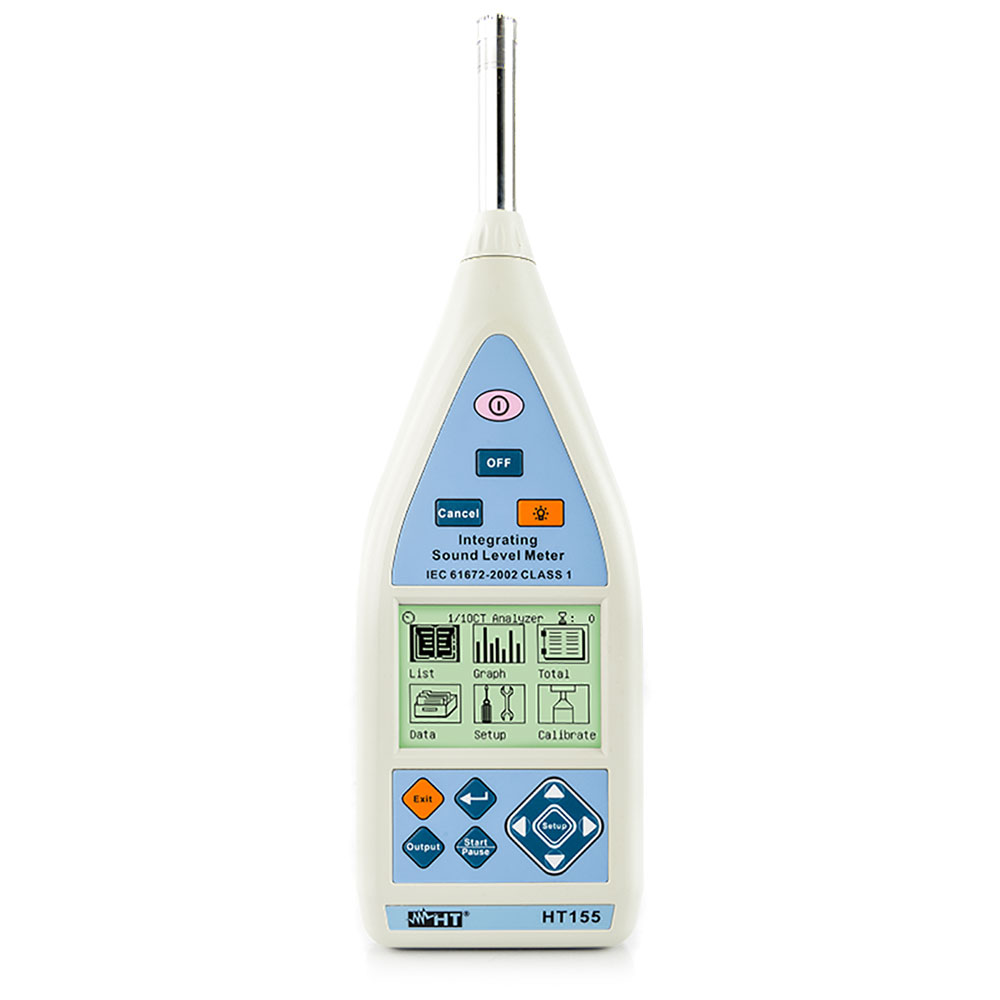 HT155 - Digital integrating sound level meter Class 1